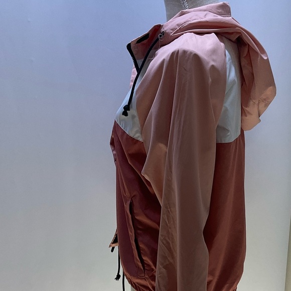 HOLLISTER Pink Hooded Jacket size M - Picture 3 of 7